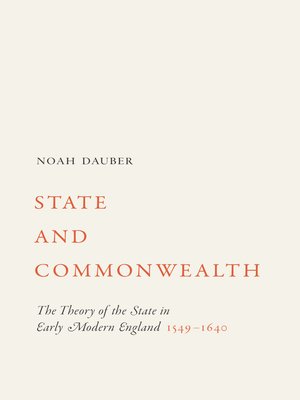 cover image of State and Commonwealth